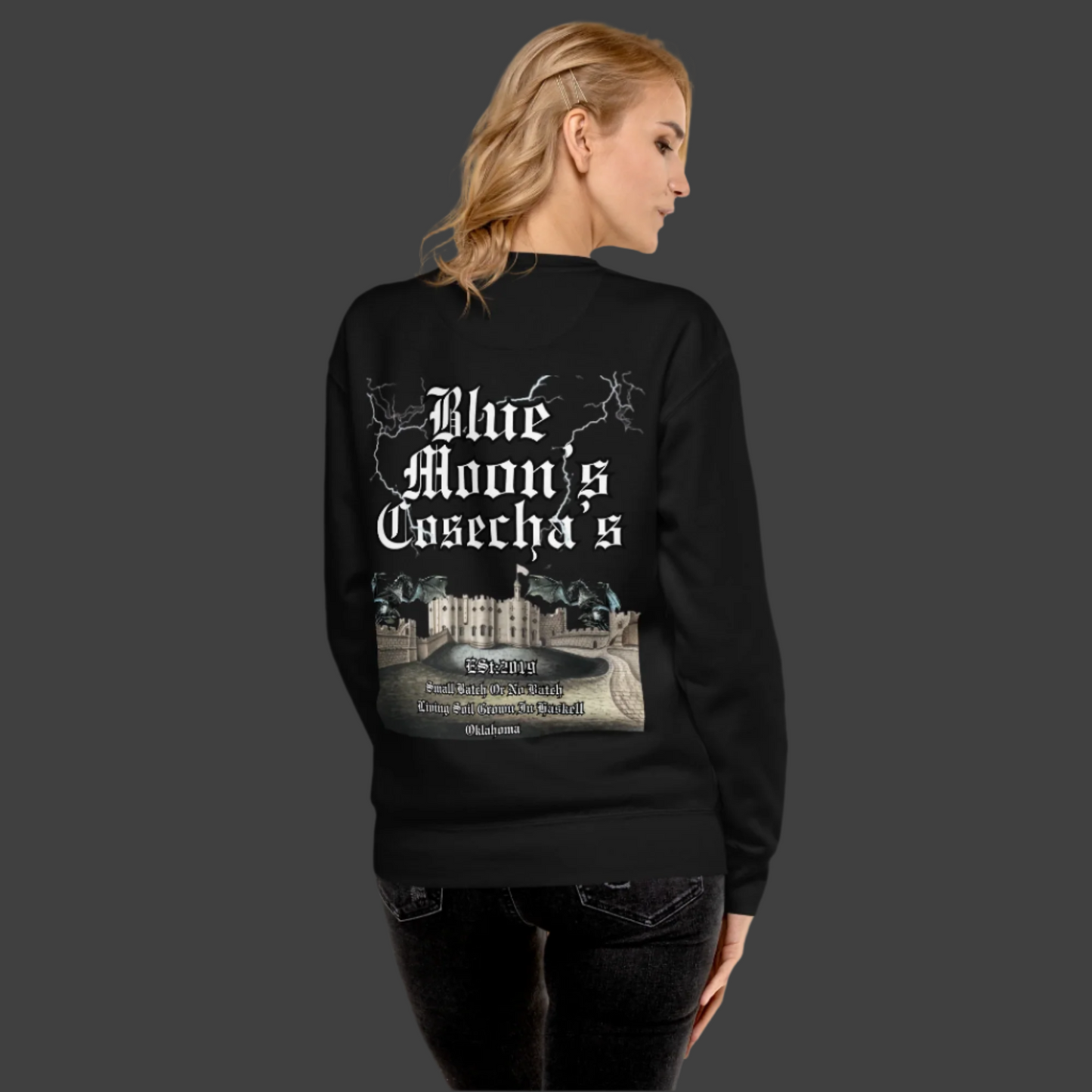 Unisex Premium Sweatshirt  OLD FASHION CASTLE DESIGN