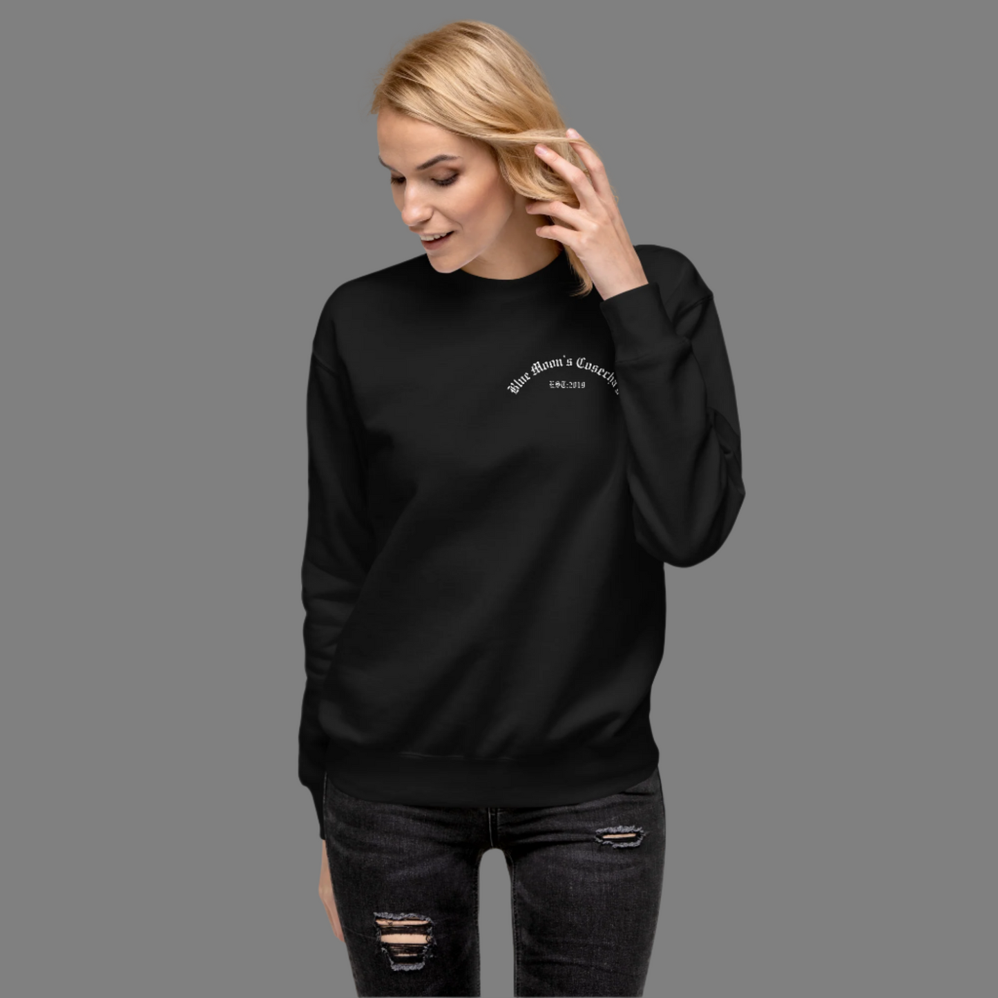 Unisex Premium Sweatshirt  OLD FASHION CASTLE DESIGN